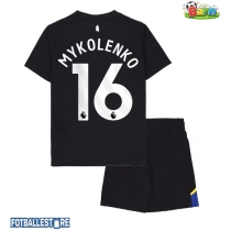 Everton Vitaliy Mykolenko #16 Tredjedraktsett Barn 2025-26 Kortermet (+ Korte bukser)